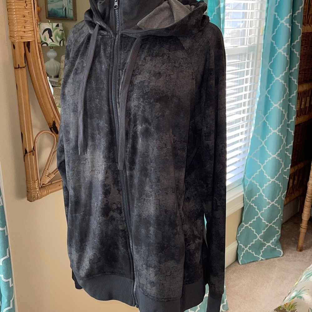 Danskin super soft zip front hoodie XXL